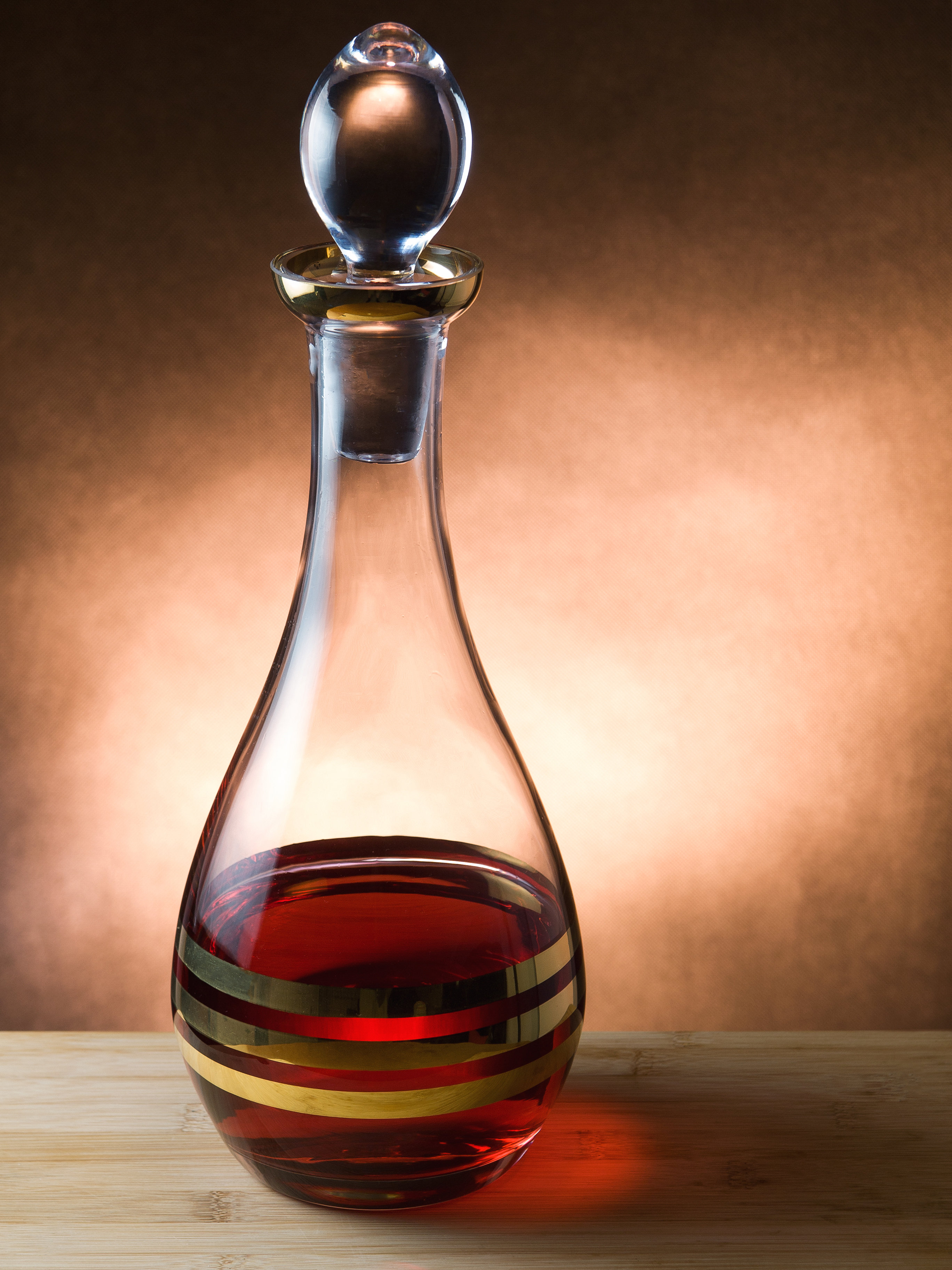 Wine decanter with stopper discount
